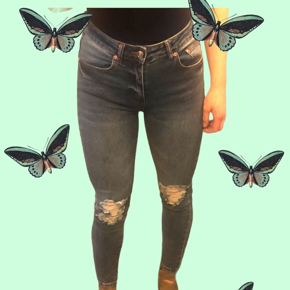 SOLD | Monkey Ride High Rise 90s Style Jeans - Picture 7 of 12